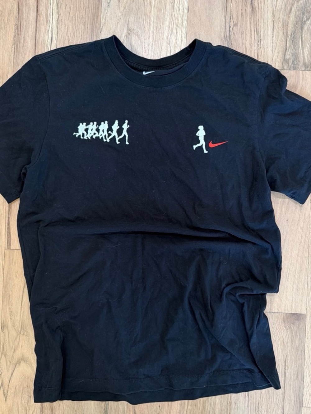 Nike Dri fit running graphic shirt